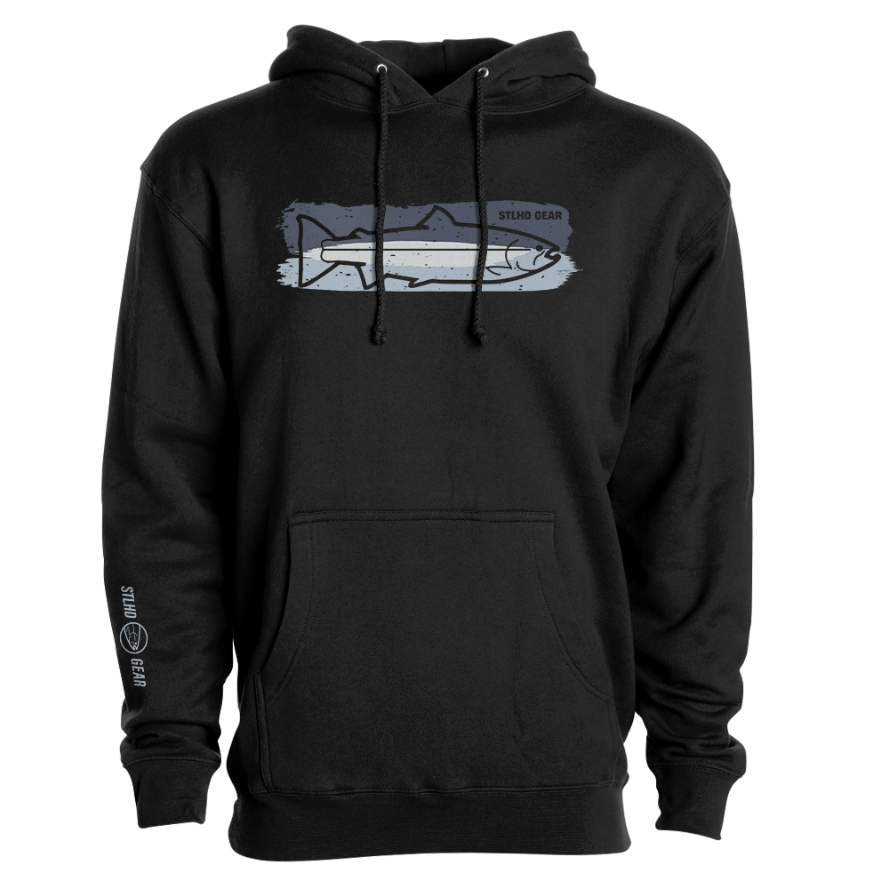 STLHD Chrome Premium Hoodie, front view