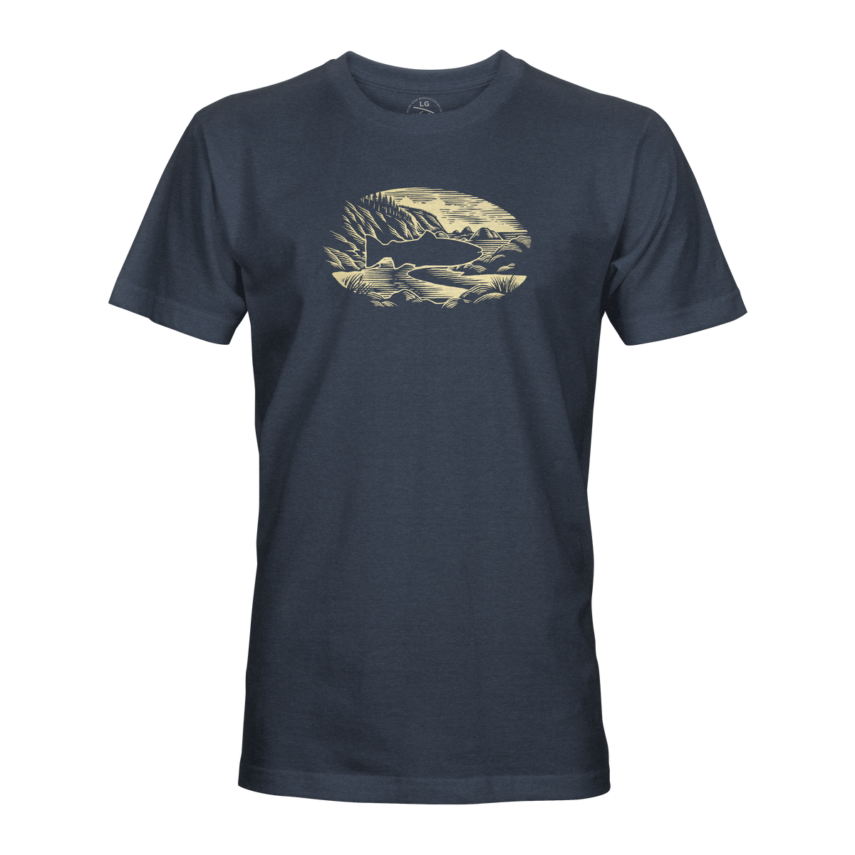 STLHD Coastal T-shirt, front view