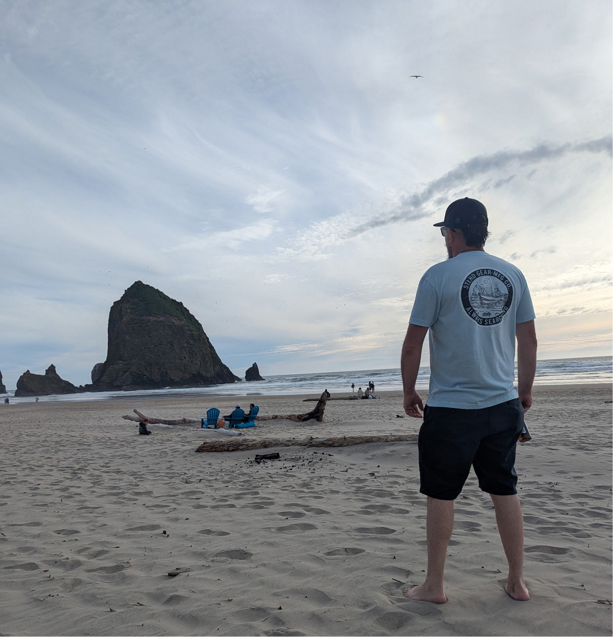 STLHD Coastie T-Shirt, back view