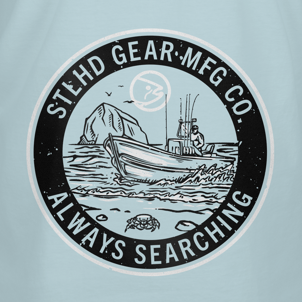 STLHD Coastie T-Shirt, detail view