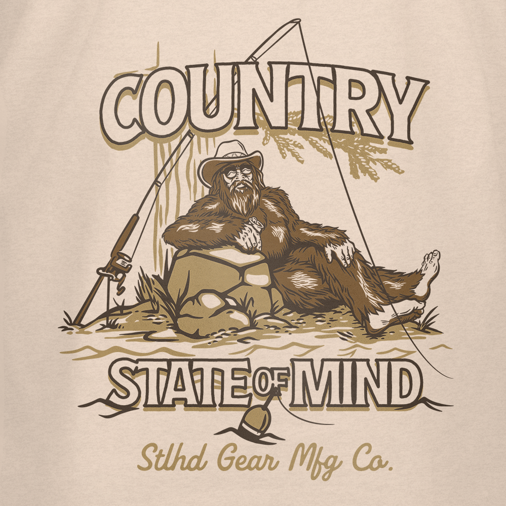 STLHD Country State of Mind T-Shirt, back view
