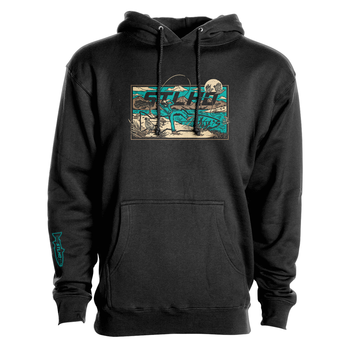 STLHD Cowpoke Premium Hoodie, front view