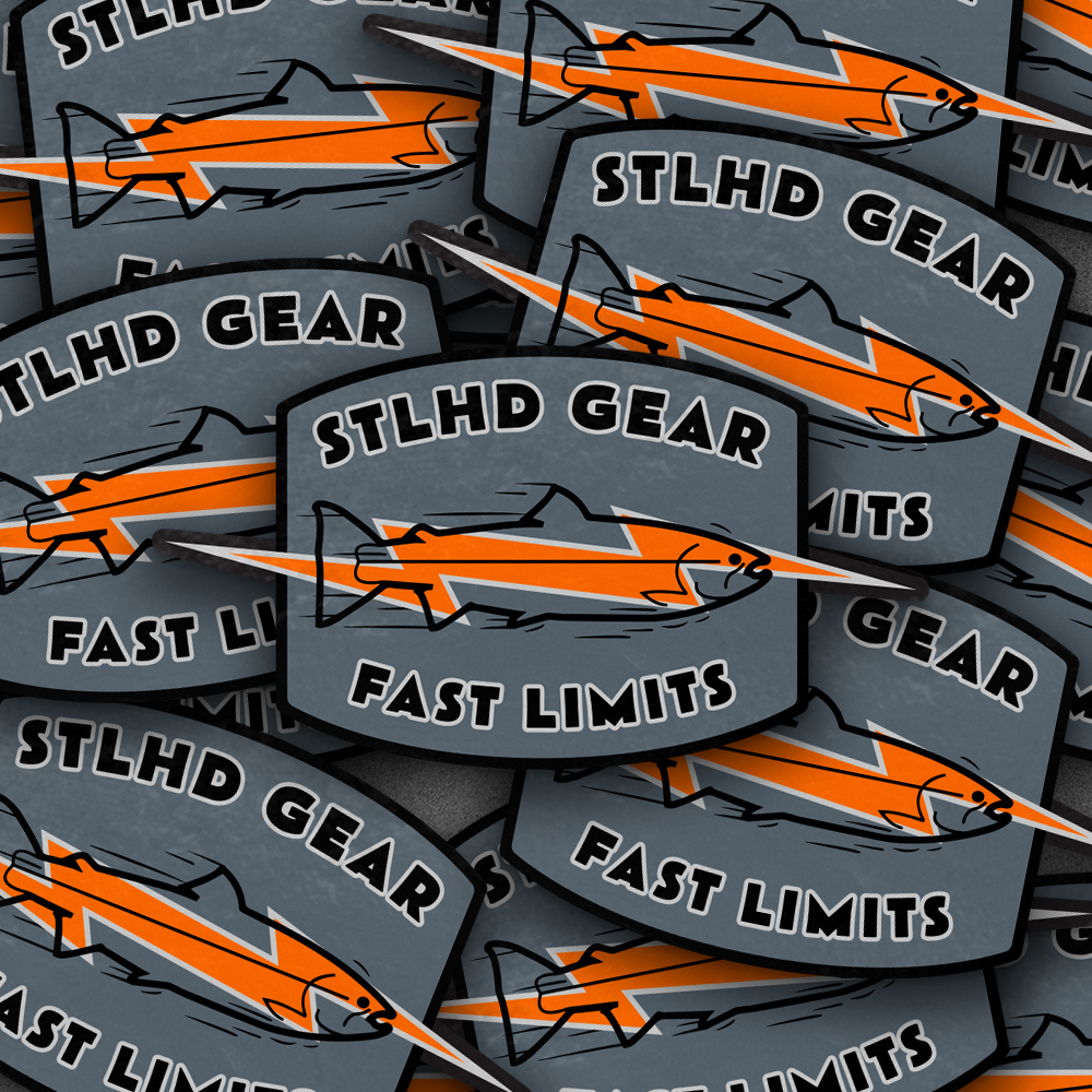 STLHD Fast Limits Sticker, back view