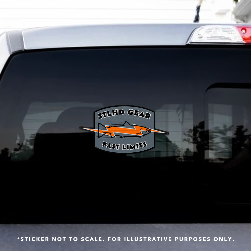 STLHD Fast Limits Sticker, detail view