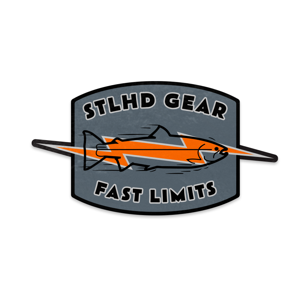 STLHD Fast Limits Sticker, front view