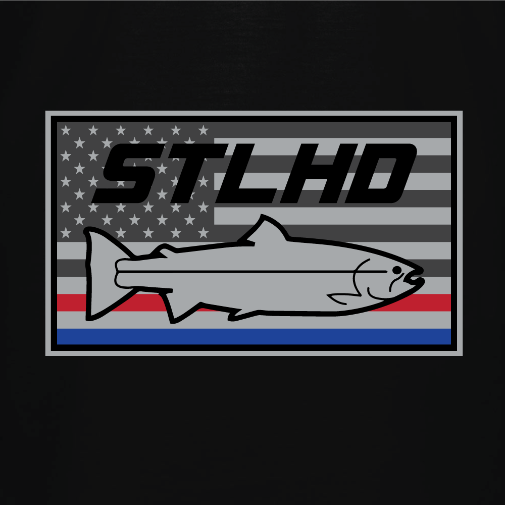 STLHD - First Responder Tee, back view