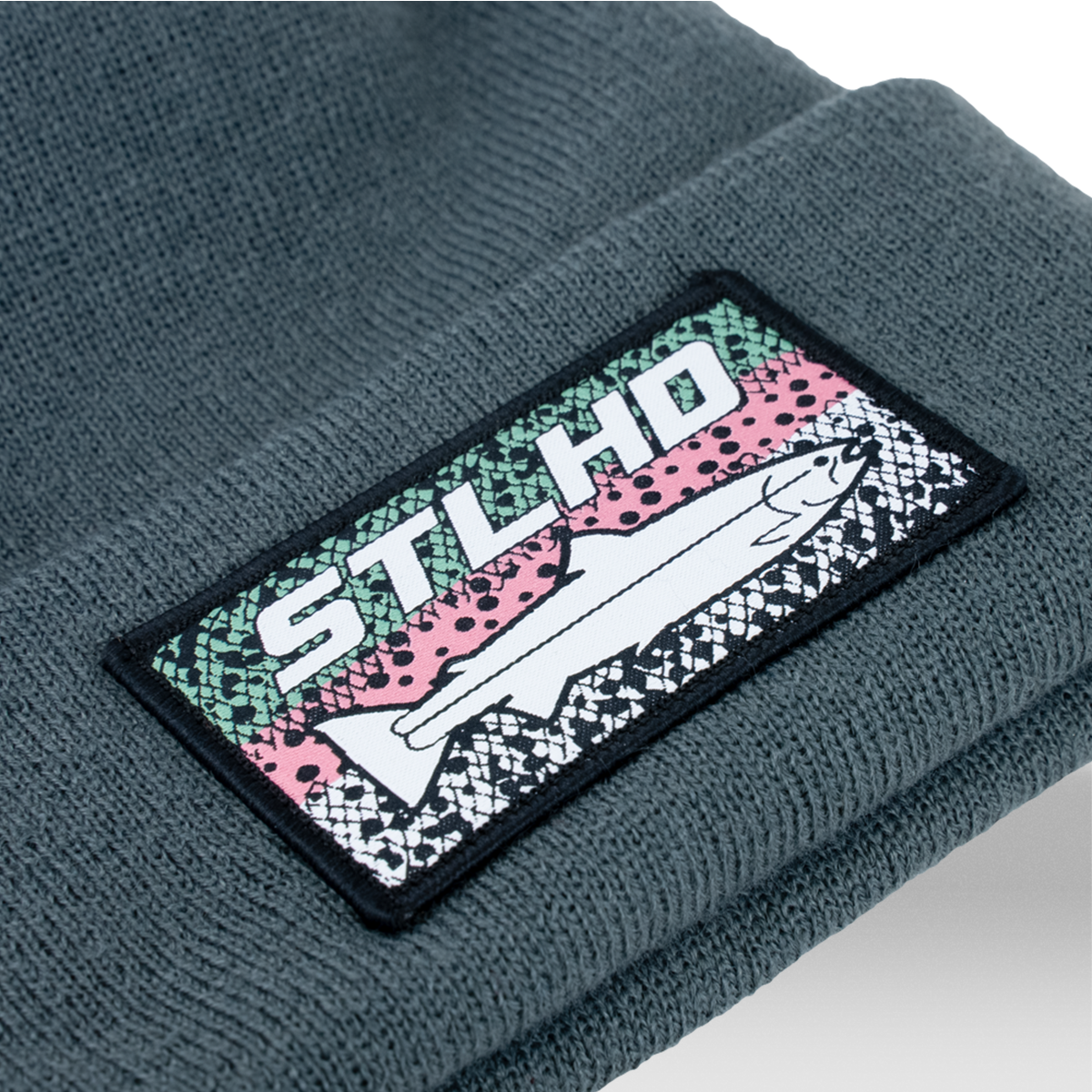 STLHD Freestone Knit Hat, back view