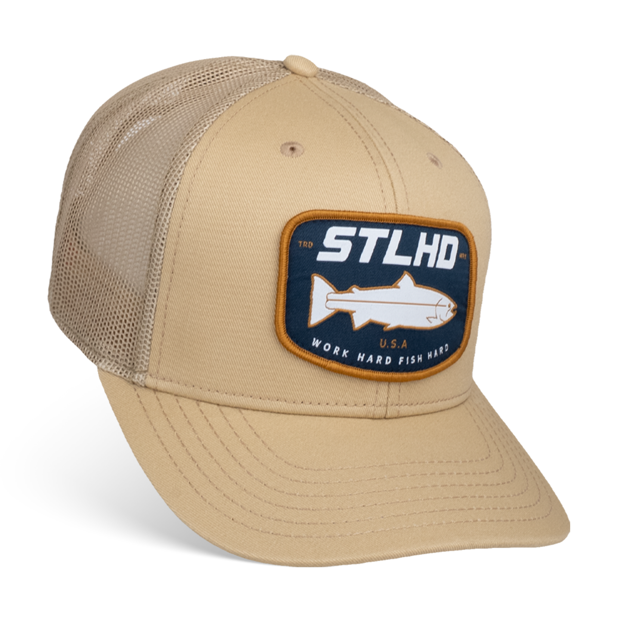 STLHD Gold Beach Trucker, front view