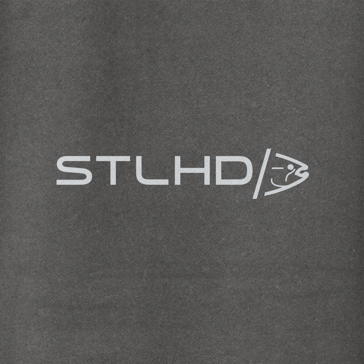 STLHD Ice Hole Premium Hoodie, back view