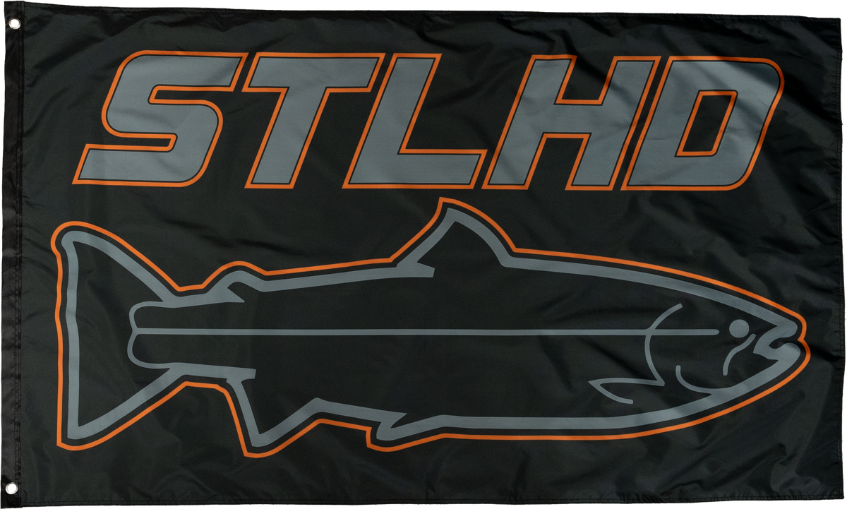 STLHD Legacy Full Size Flag, front view
