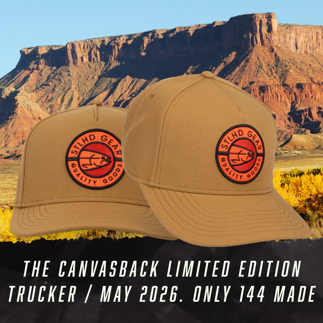 STLHD Limited Edition Canvasback Hat, back view