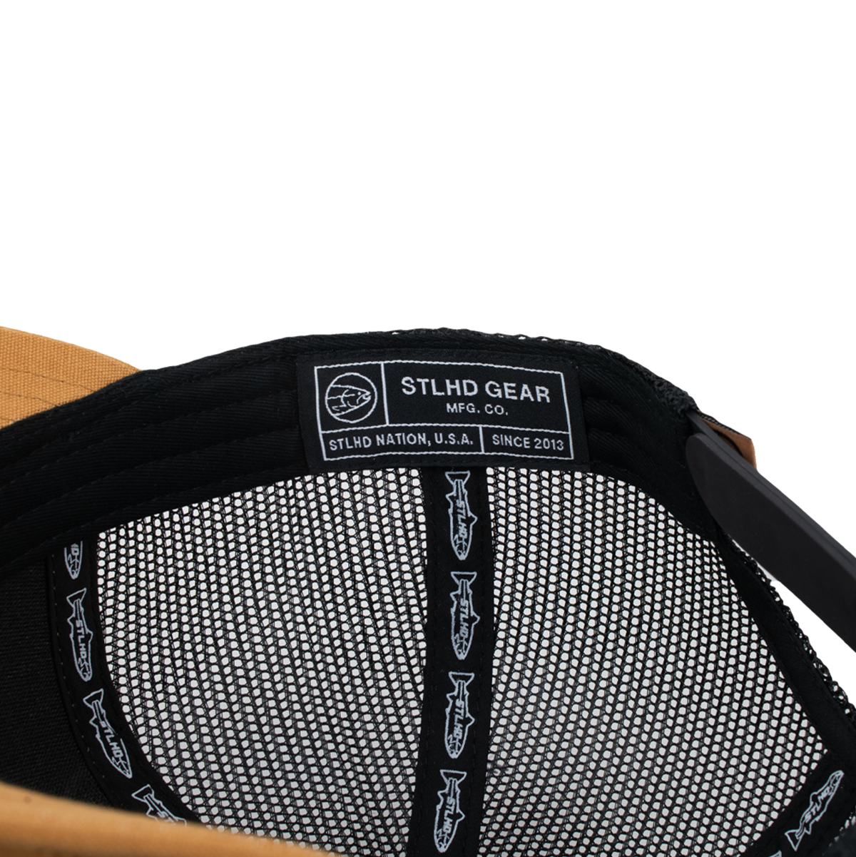 STLHD Limited Edition Mt. Hood Trucker, detail view