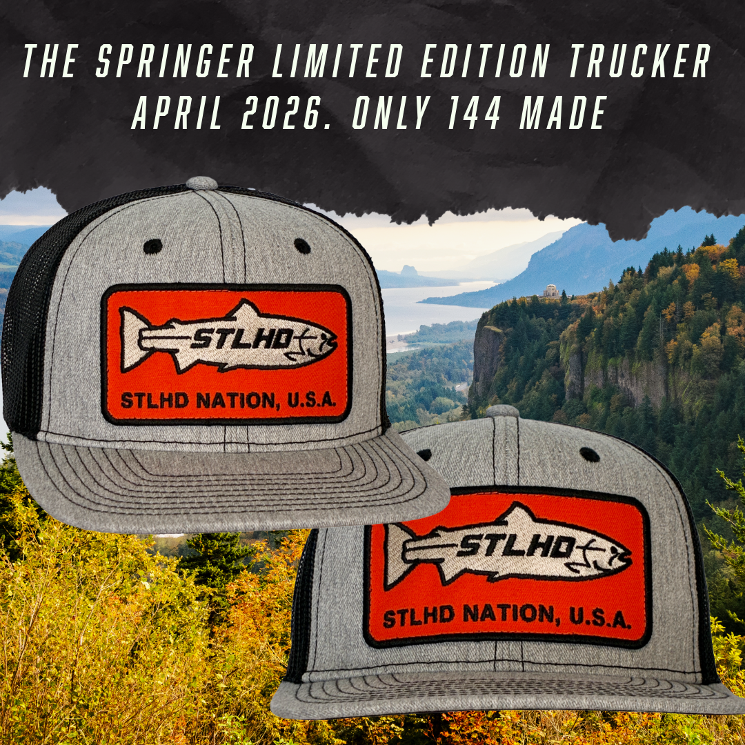 STLHD Limited Edition Springer Trucker, back view