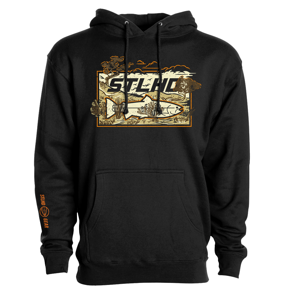 STLHD Men’s High Desert Premium Hoodie, front view