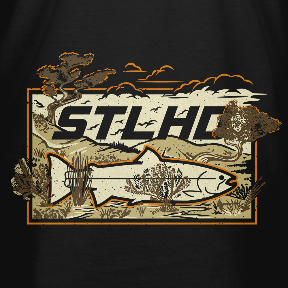 STLHD Men’s High Desert T-Shirt, back view
