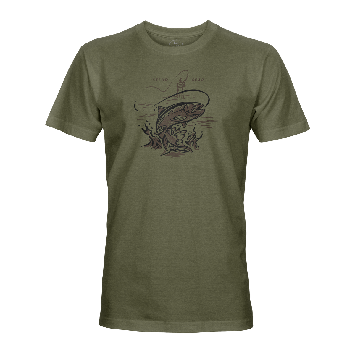 STLHD Men’s Leap  T-Shirt, front view
