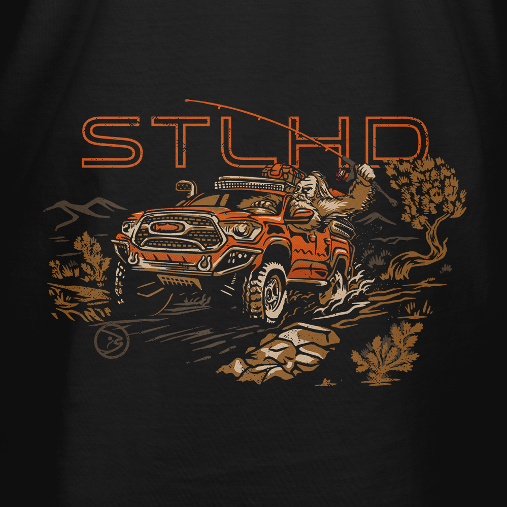 STLHD Men’s Overlanding T-Shirt, back view