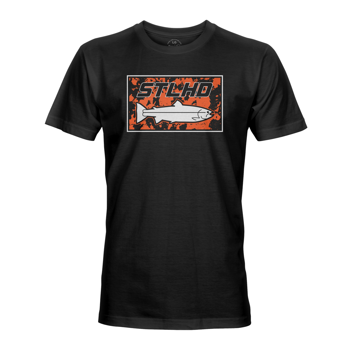 STLHD Men’s Rust T-Shirt, front view