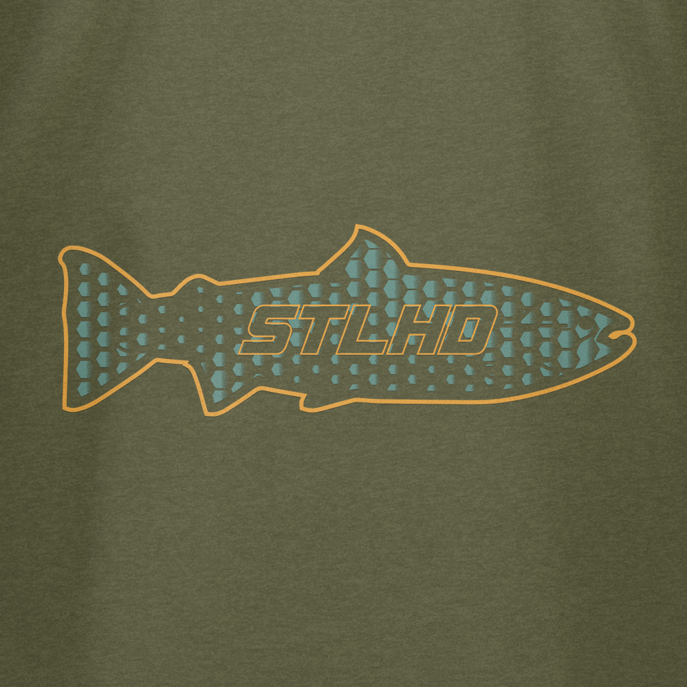 STLHD Men’s Scales T-Shirt, back view