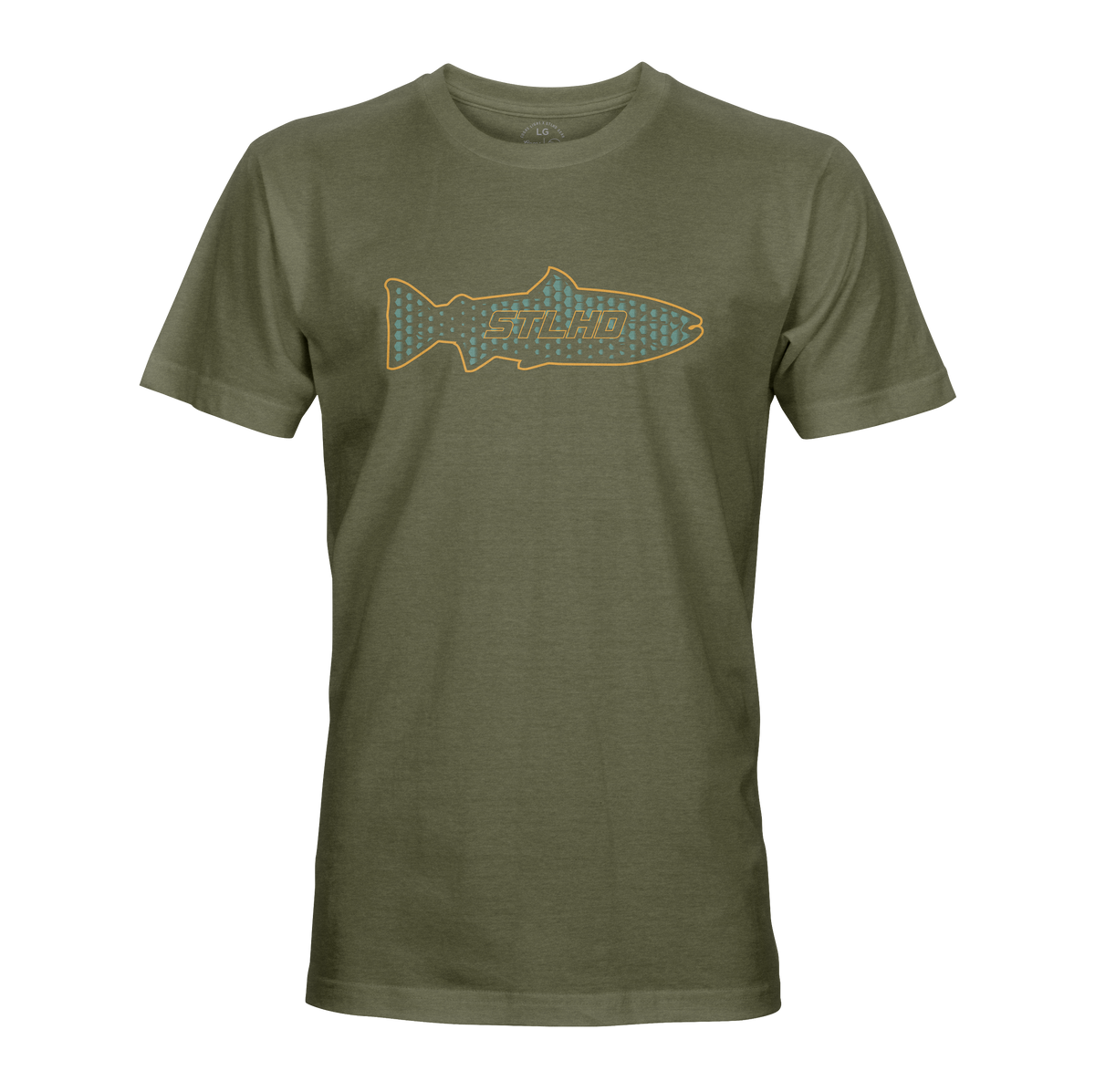 STLHD Men’s Scales T-Shirt, front view