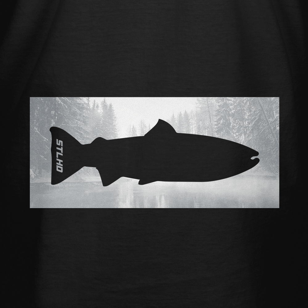 STLHD Men’s Winter Mist T-Shirt, back view