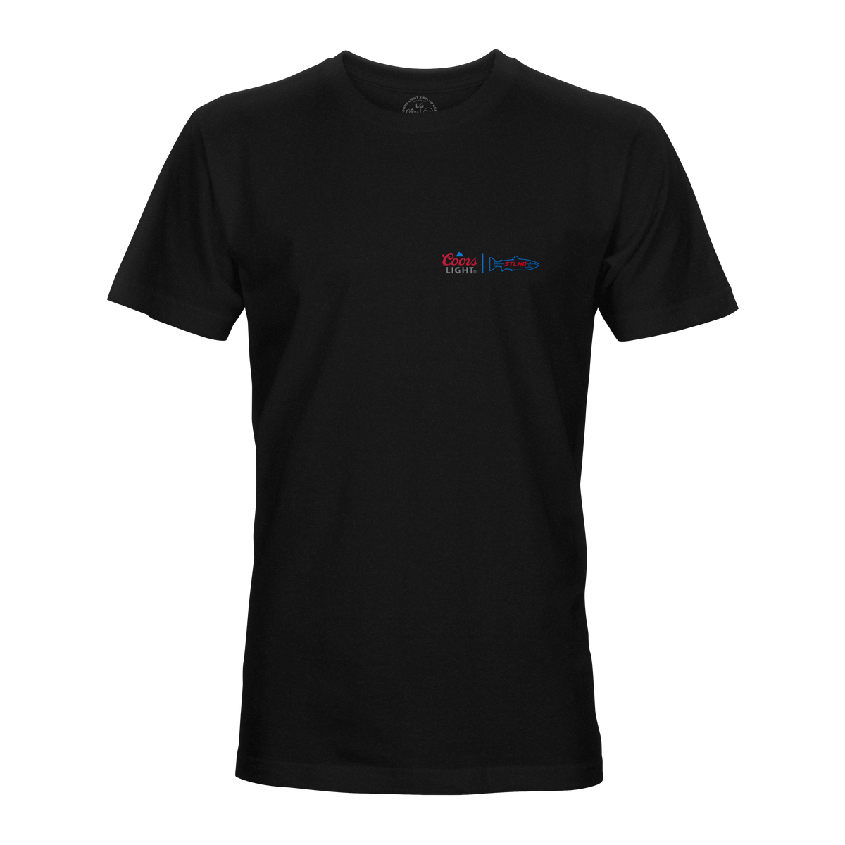 STLHD Men’s X Coors Light Above the Divide Tee, detail view