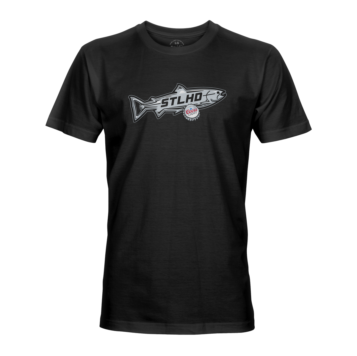 STLHD Men’s X Coors Light Bottle Opener Tee, front view