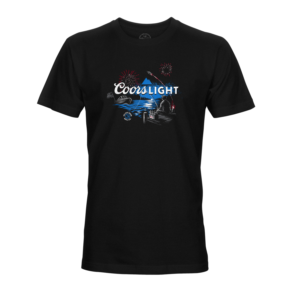 STLHD Men’s X Coors Light Bottle Rocket Tee, front view