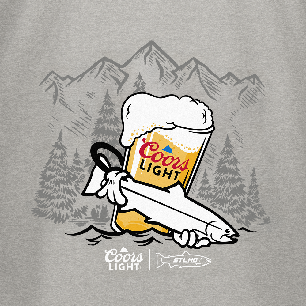 STLHD Men’s X Coors Light Foam Dome Tee, back view