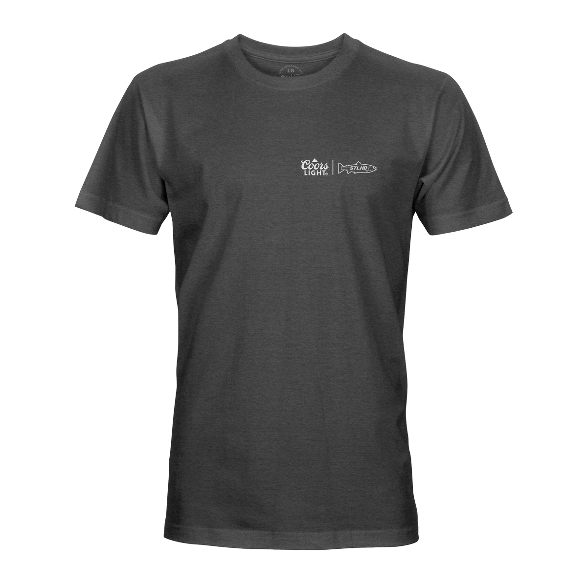 STLHD Men’s X Coors Light Rocky Mountain Cool Tee, back view