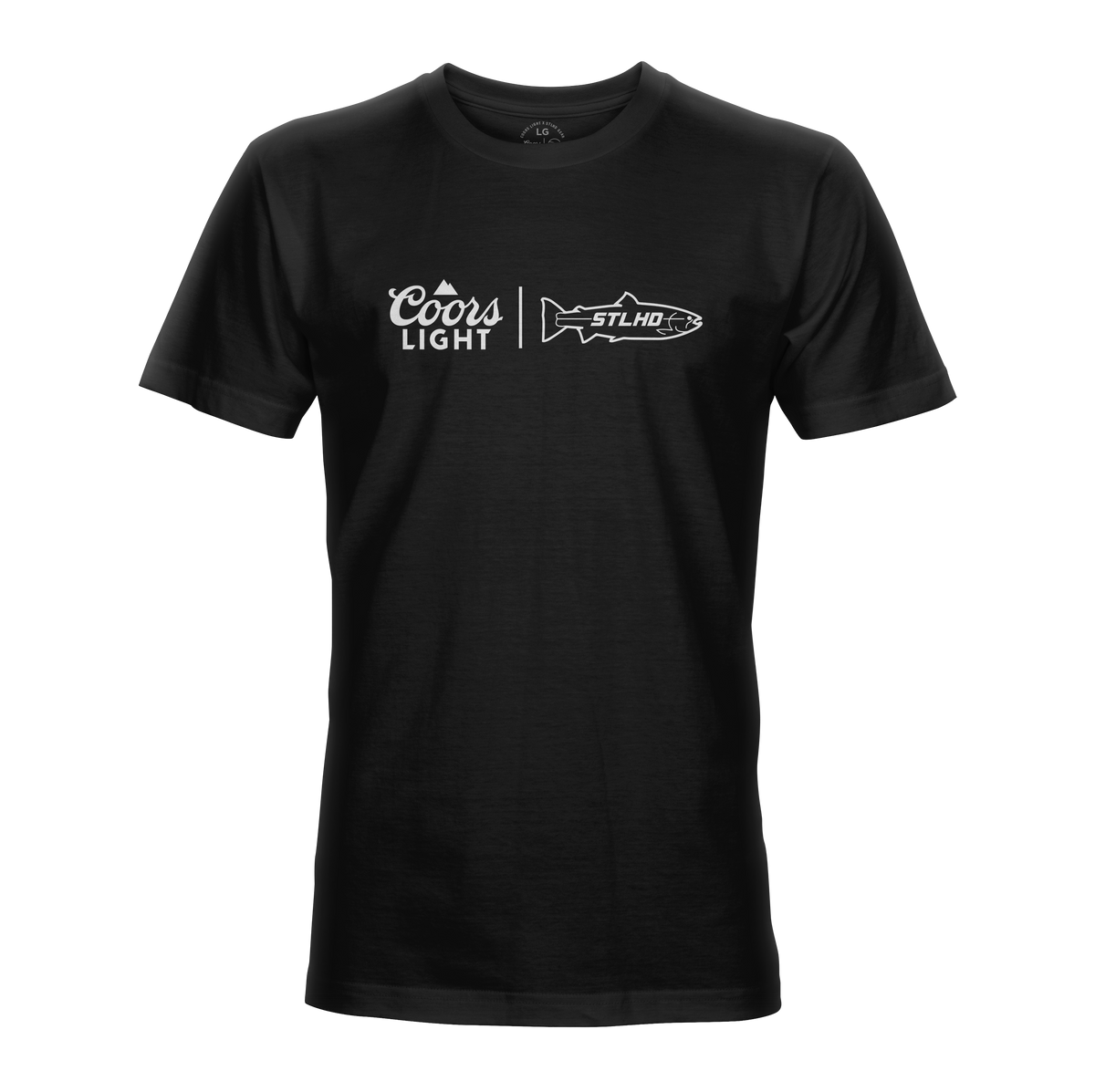 STLHD Men’s X Coors Light Throwback Tee, back view