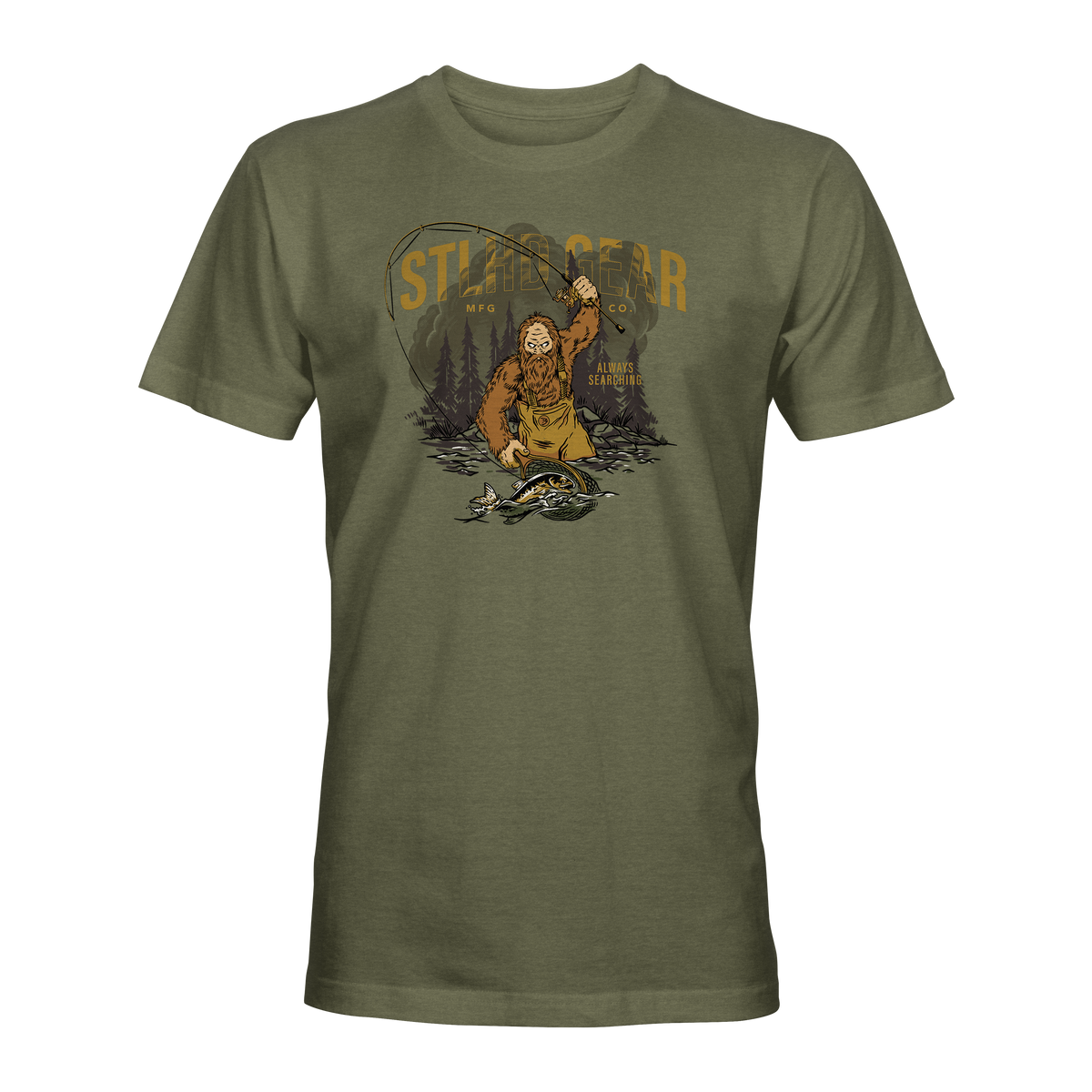 STLHD Net Job Tee, front view