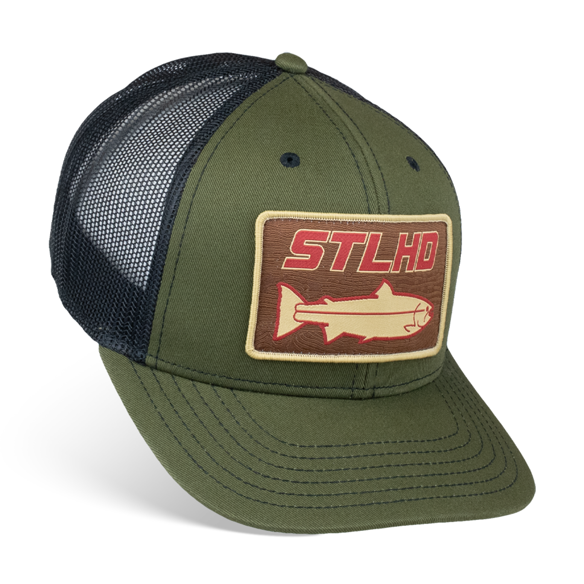 STLHD Redwood Trucker, front view