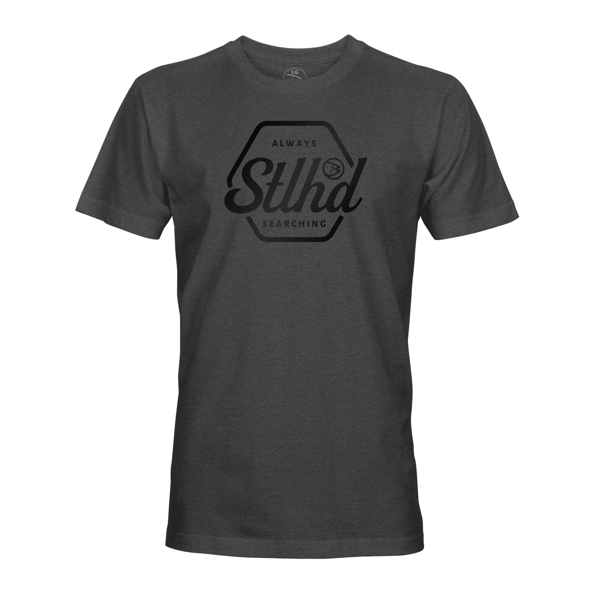 STLHD Script Tee, front view