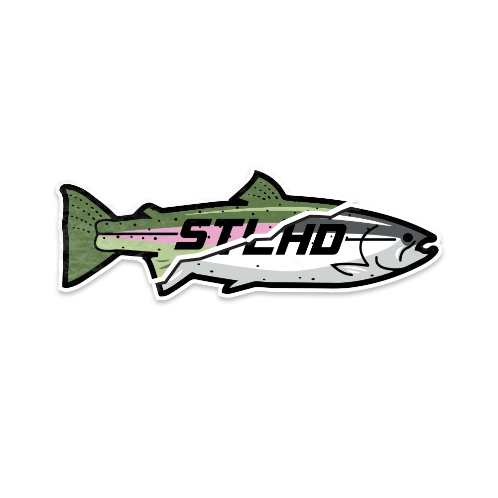 STLHD Split Sticker, front view