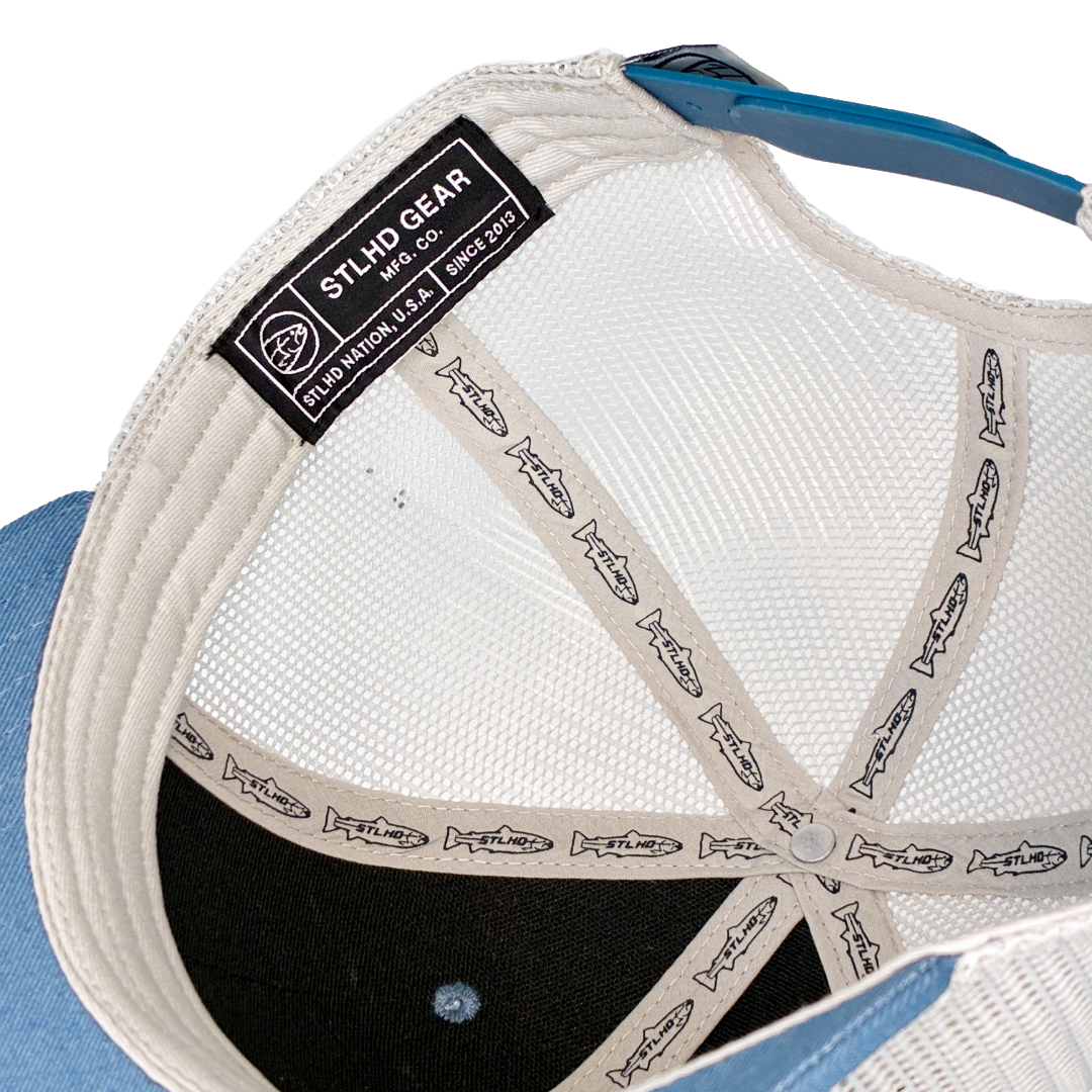 STLHD Stars & Stripes Trucker, detail view