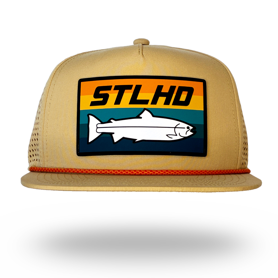 STLHD Sundown Performance Snapback, back view