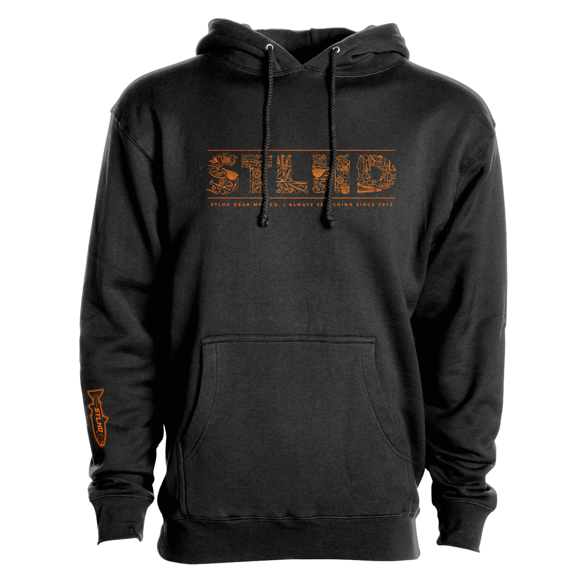 STLHD Tackle Box Premium Hoodie, front view