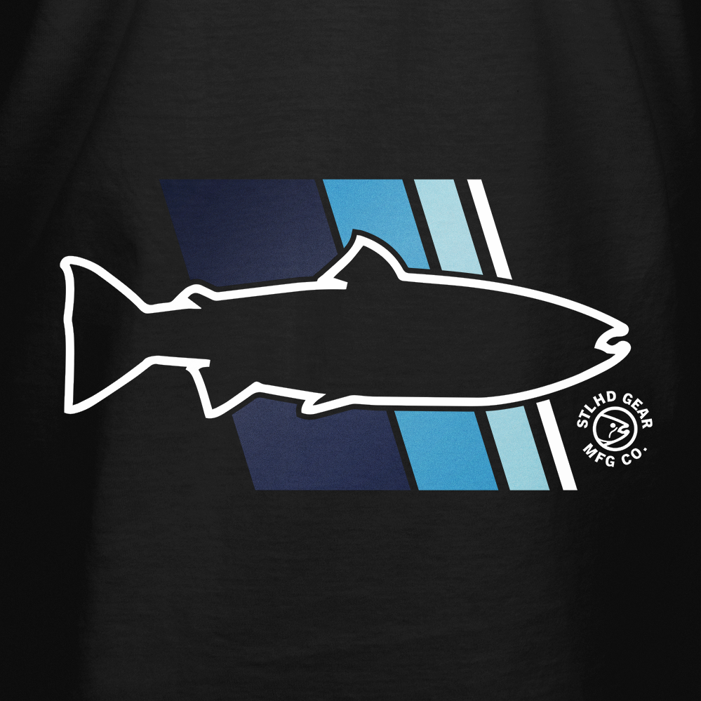 STLHD Throwback T-shirt, back view
