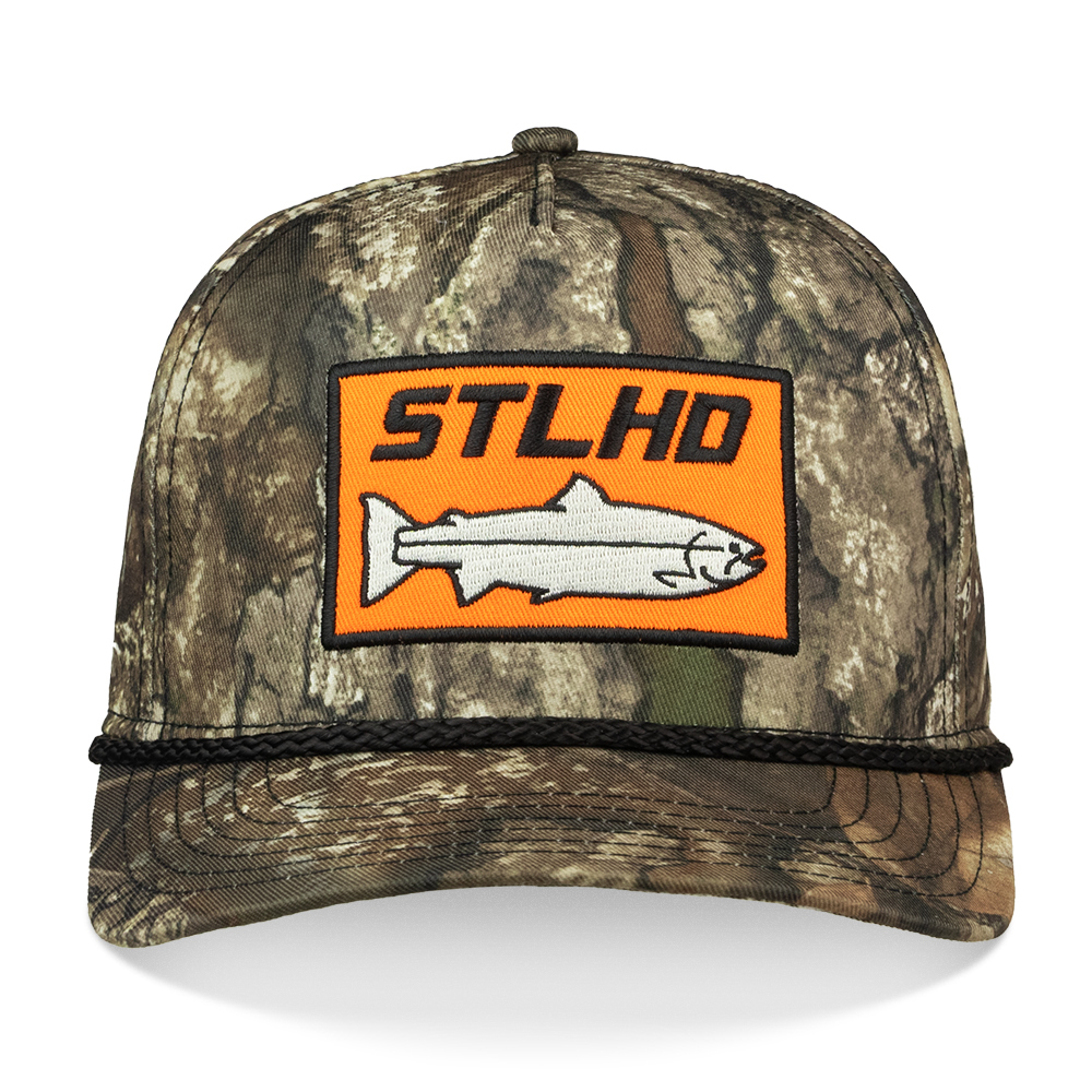 STLHD Tree Stand Hat, back view