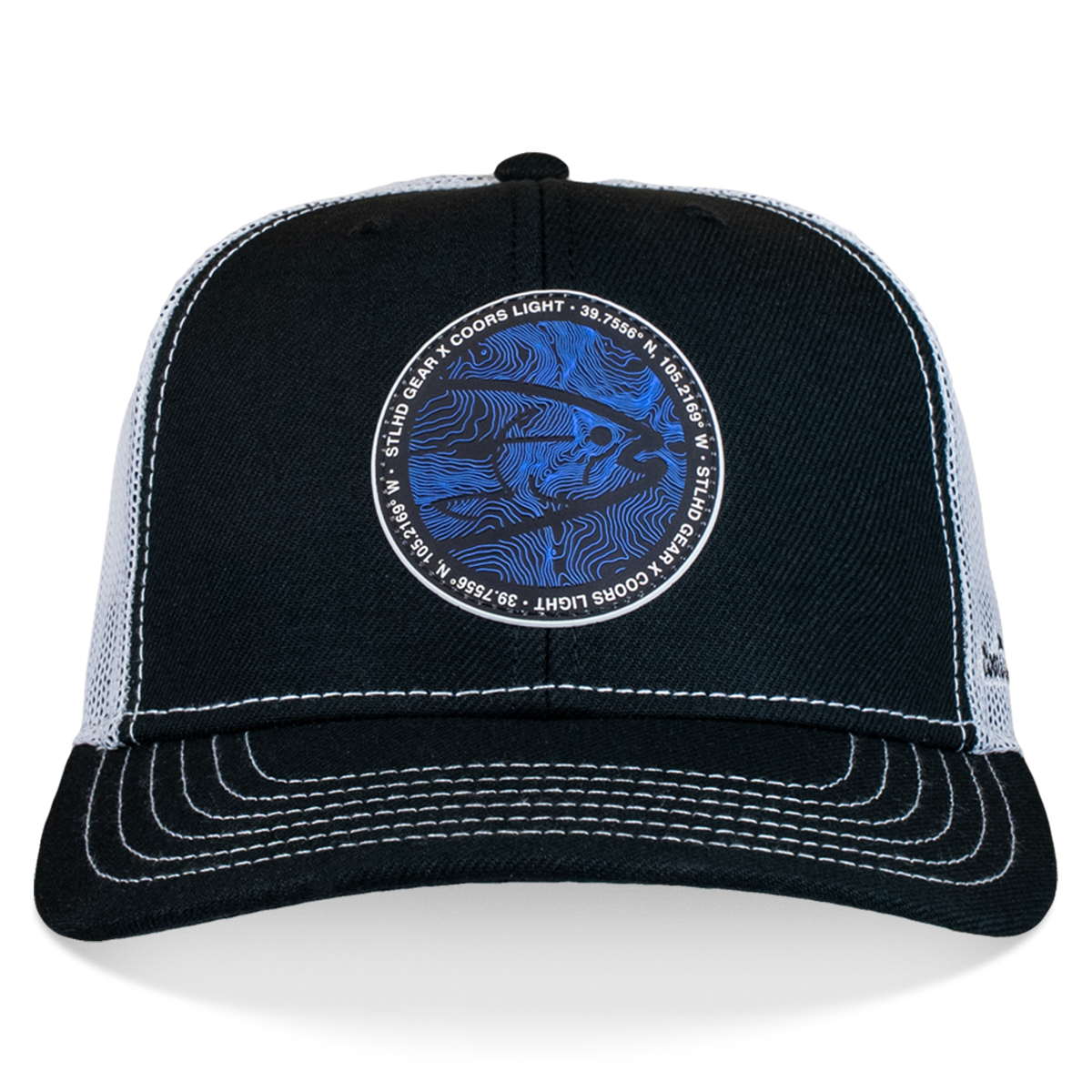 STLHD X Coors Light Coordinates Trucker, back view