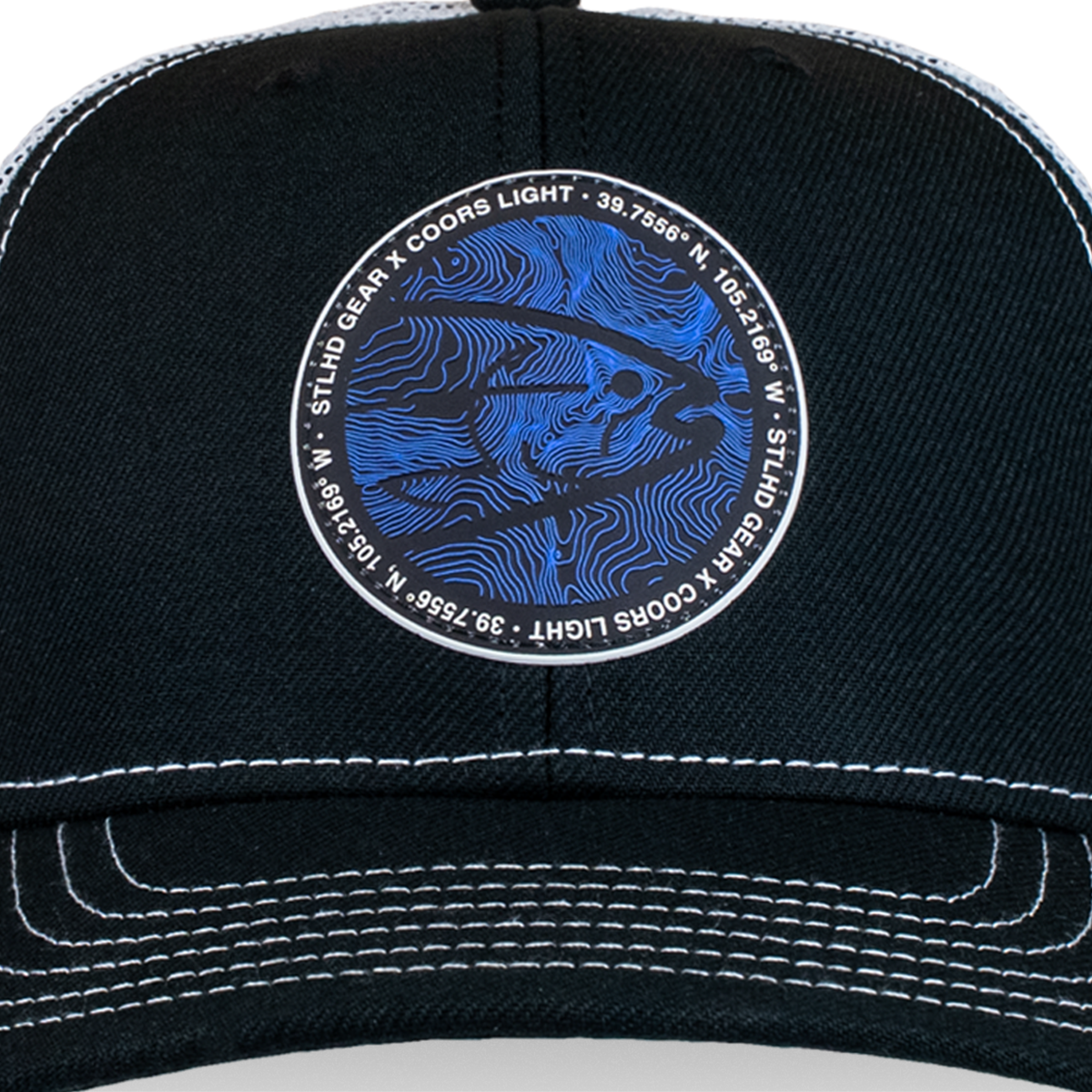 STLHD X Coors Light Coordinates Trucker, detail view
