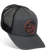STLHD River Boss Charcoal Snapback Trucker Hat - H&H Outfitters