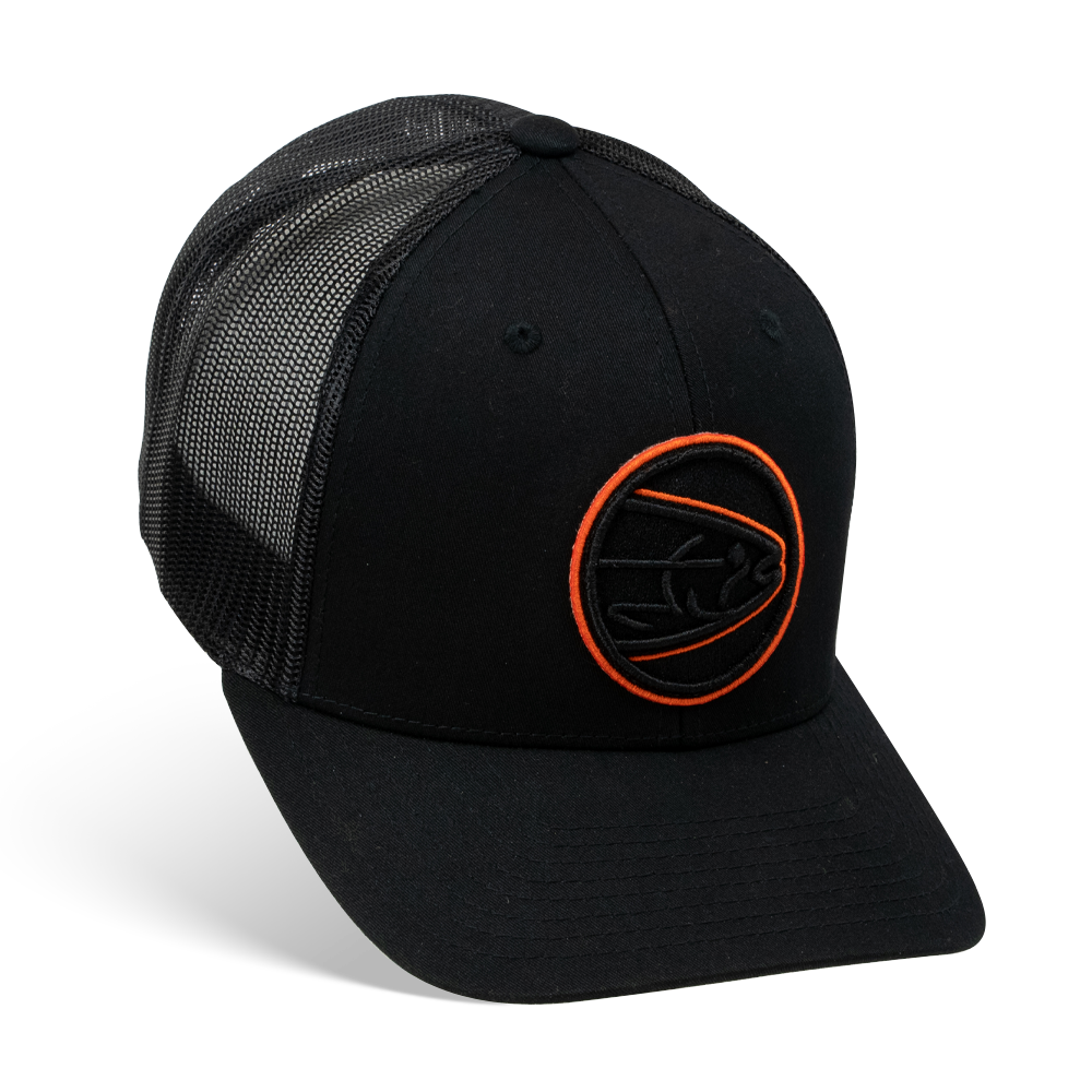 STLHD Undertow Black Snapback Trucker Hat - H&H Outfitters