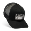 STLHD Chehalis Snapback Black Trucker Hat - H&H Outfitters