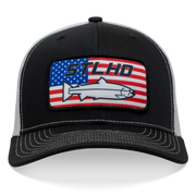 STLHD Nation Black/White Trucker Snapback Hat - H&H Outfitters