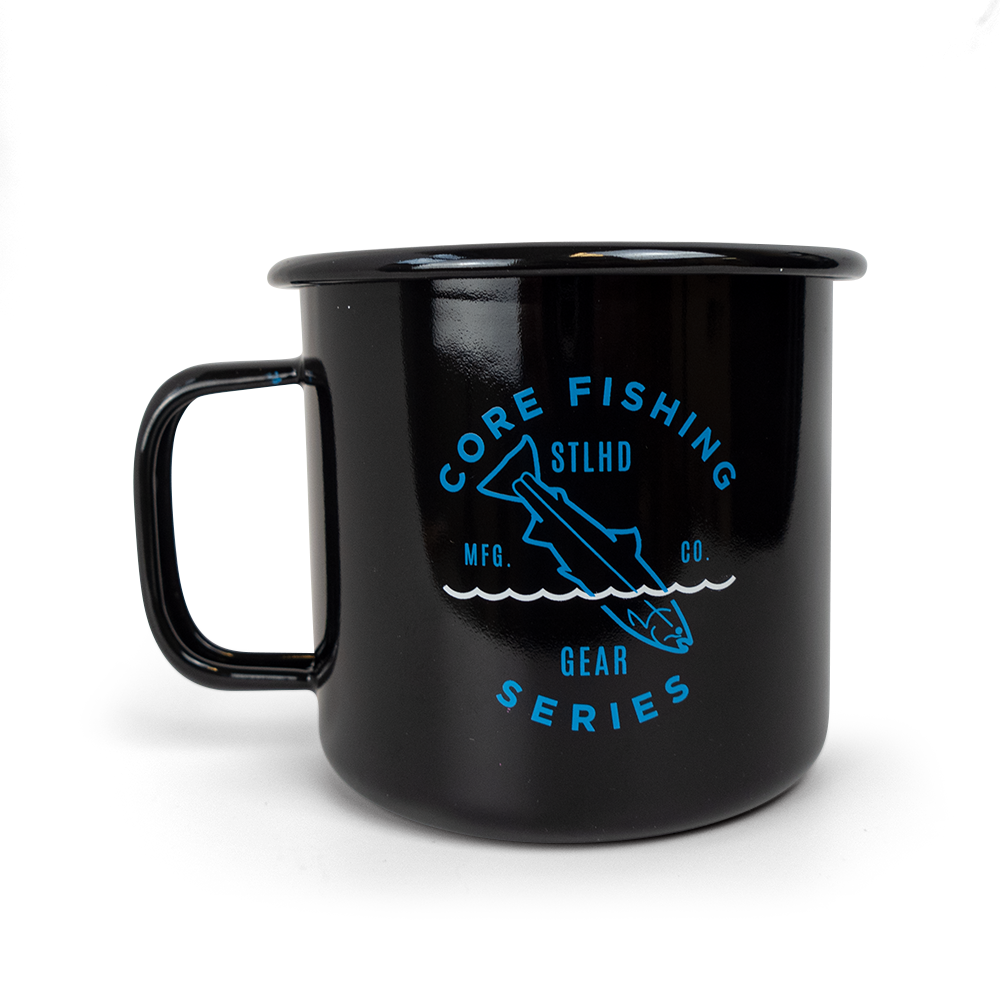 STLHD Heads Down Enameled Black Camp Mug - H&H Outfitters