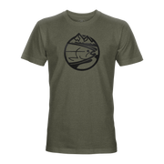 STLHD Men’s MTN Eclipse Heather Military Green Tee - H&H Outfitters