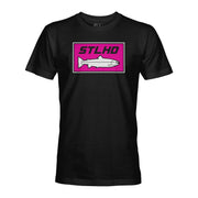 STLHD Men's Neon Pink Black T-Shirt - H&H Outfitters