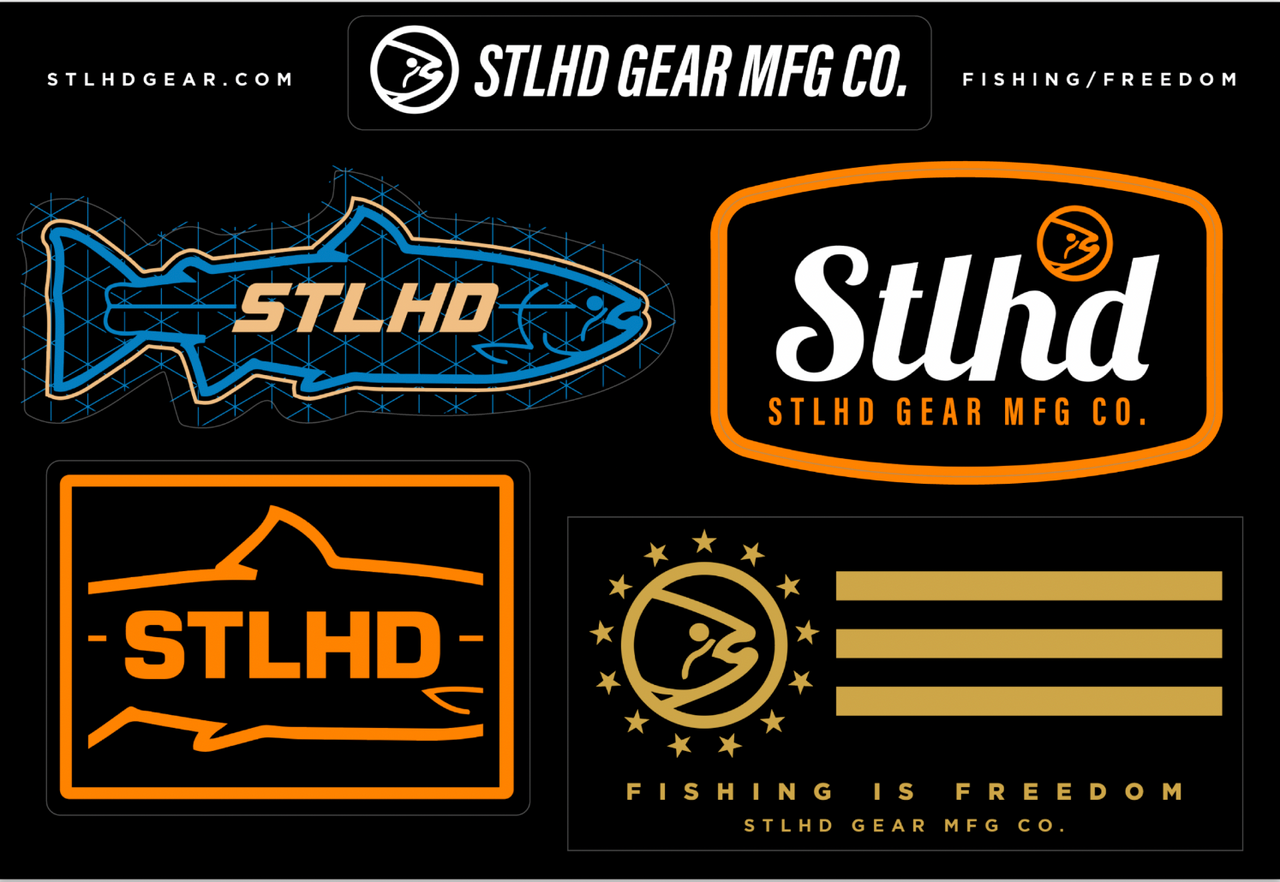STLHD Spring Run Sticker Pack 10”